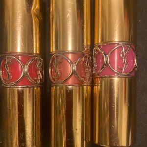 Yves Saint Laurent Rouge Volupté Shine Oil-In-Stick Lipstick bundle